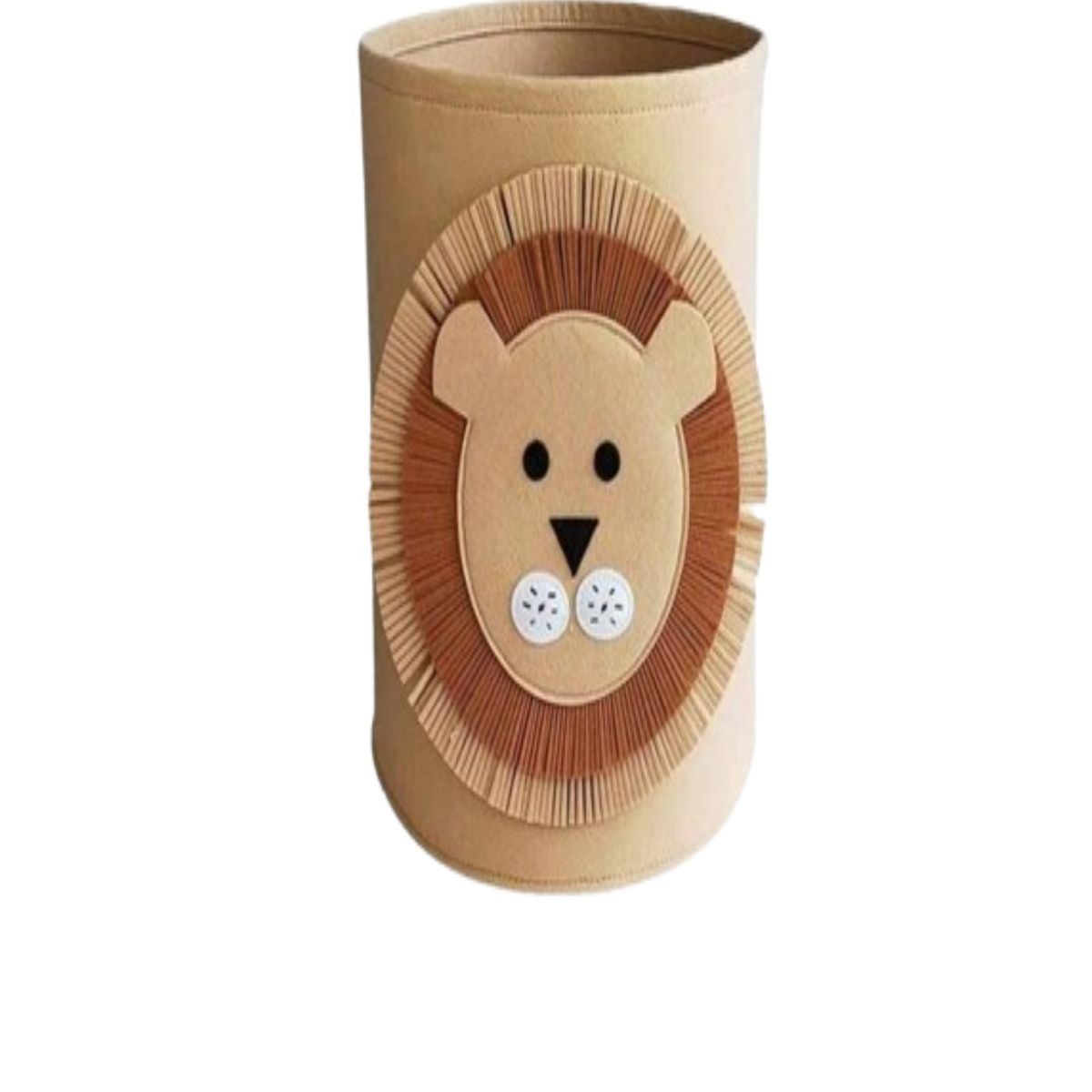 GENERICO - Canasto Organizador León Infantil  Organizador