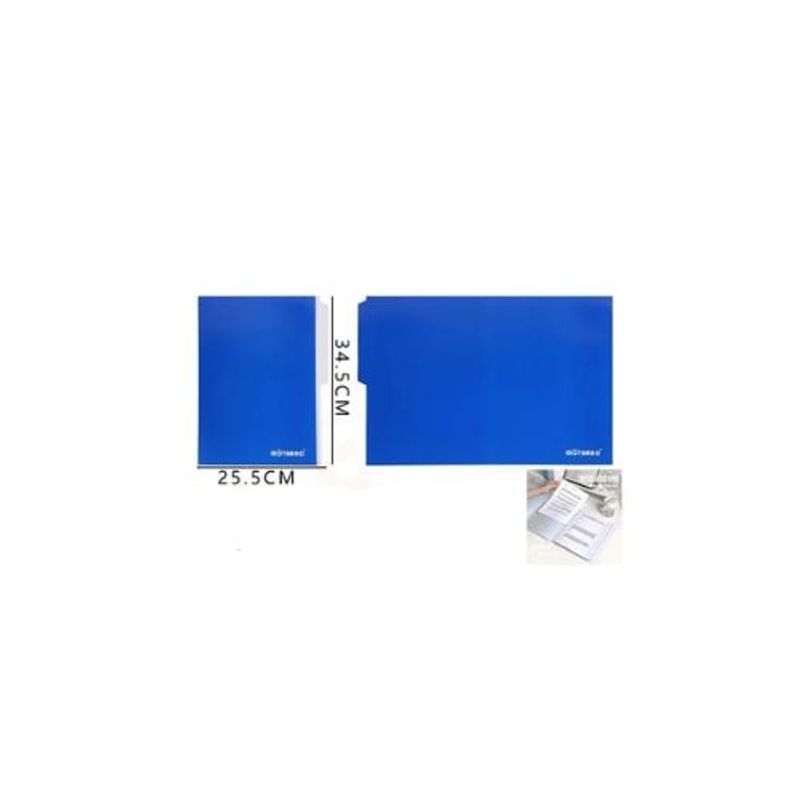 GENERICO - Carpeta Azul Oscuro 25 5 34 5 Cm