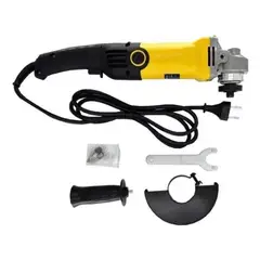 GENERICO - Amoladora Angular Eléctrica 700w Color Amarillo Frecuencia 50hz-60hz