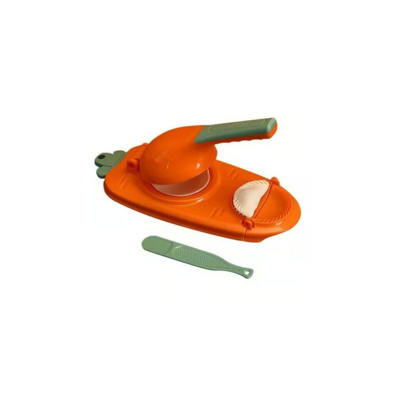 GENERICO - Maquina para Hacer Mini Empanadas Dumplings Naranja