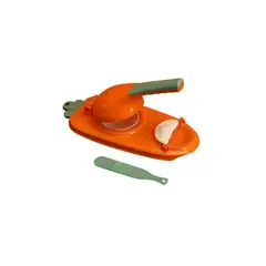 GENERICO - Maquina para Hacer Mini Empanadas Dumplings Naranja