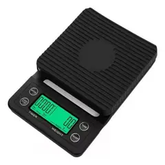 GENERICO - Pesa Balanza De Café 5kg Para Cocina Digital Temporizador