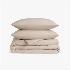NATURALINO - Funda de Plumón Algodón Percal Beige King