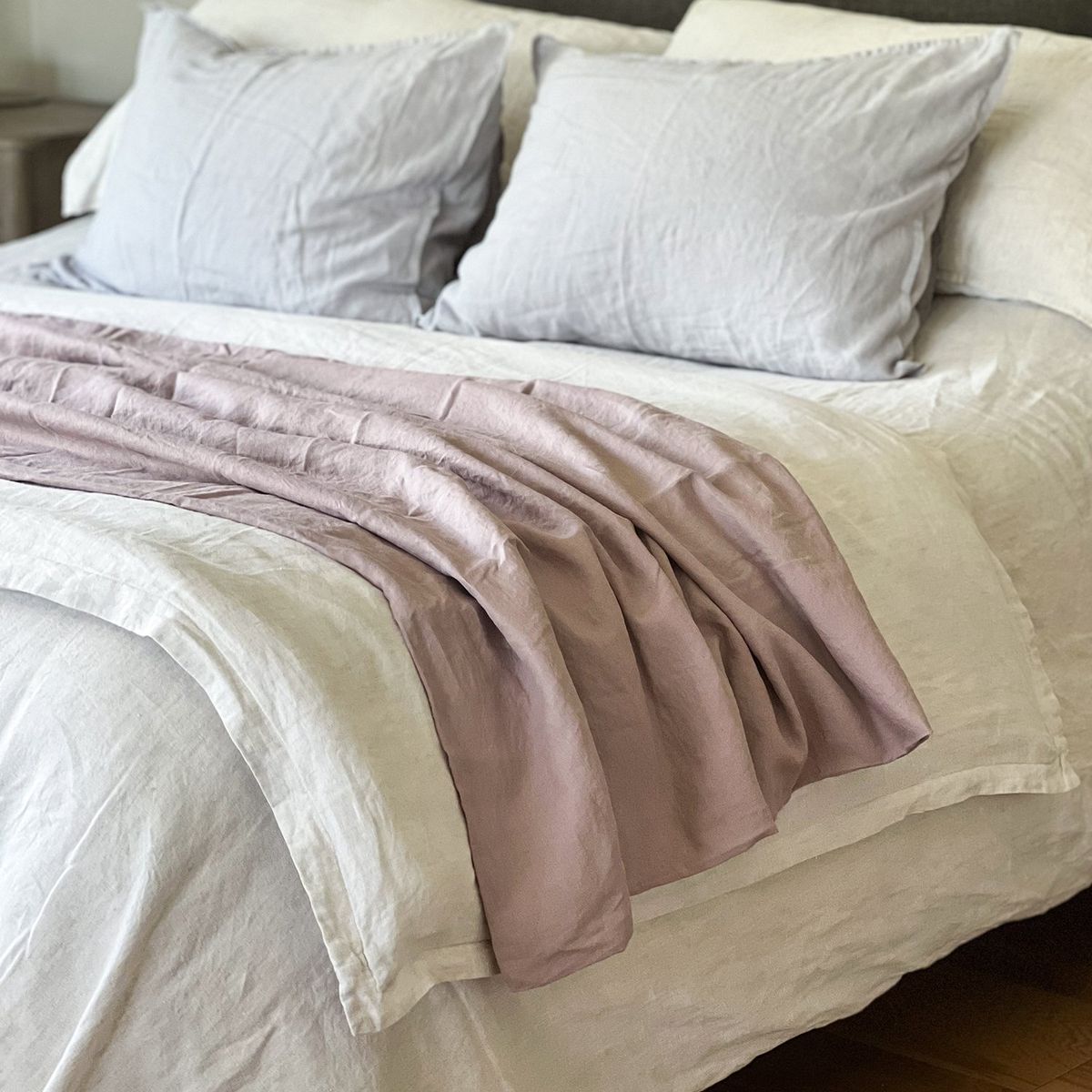 NATURALINO - Chal o Funda Piecera Loa Mini Rosa - Naturalino