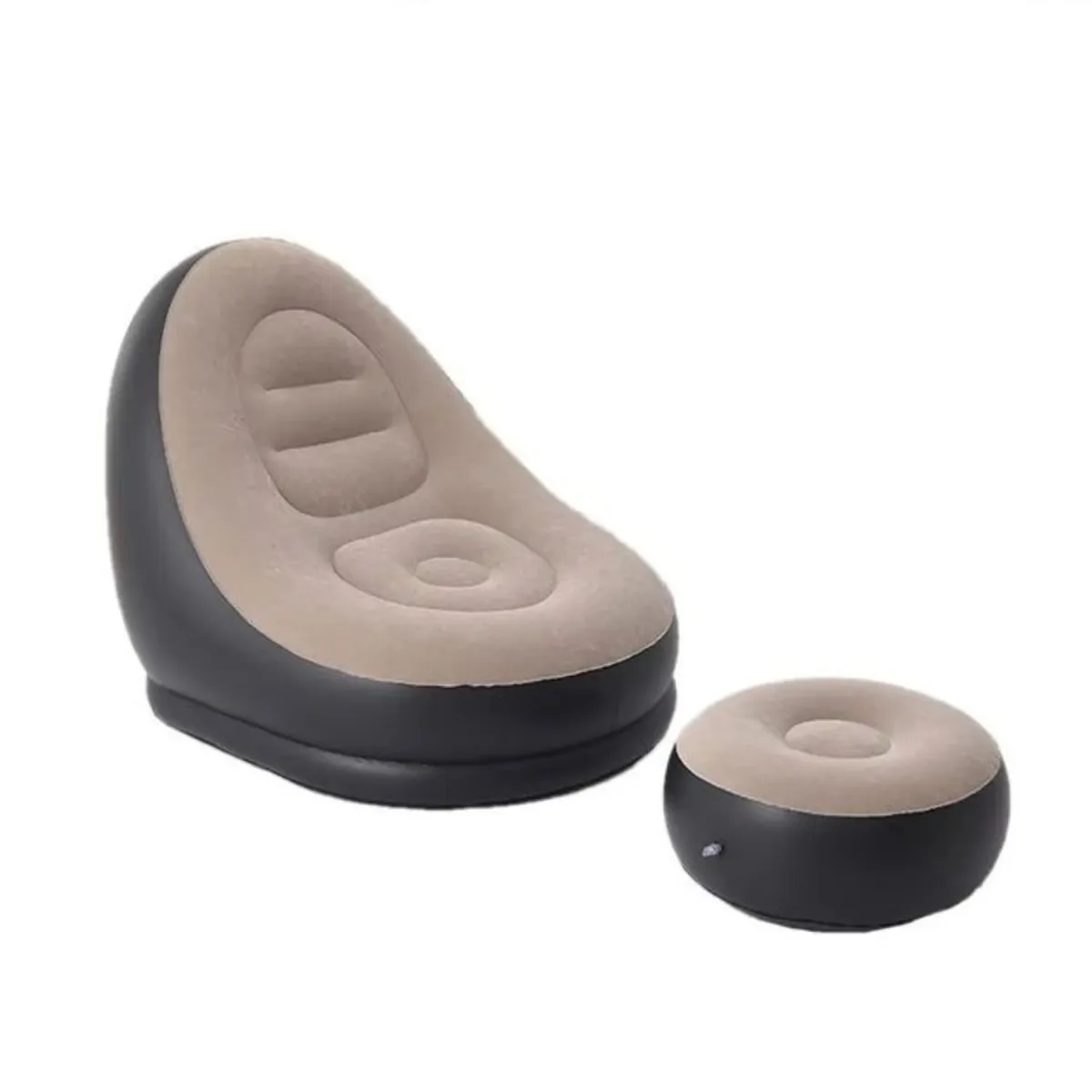 GENERICO - Sofa Silla Sillon Inflable con Reposa Pies