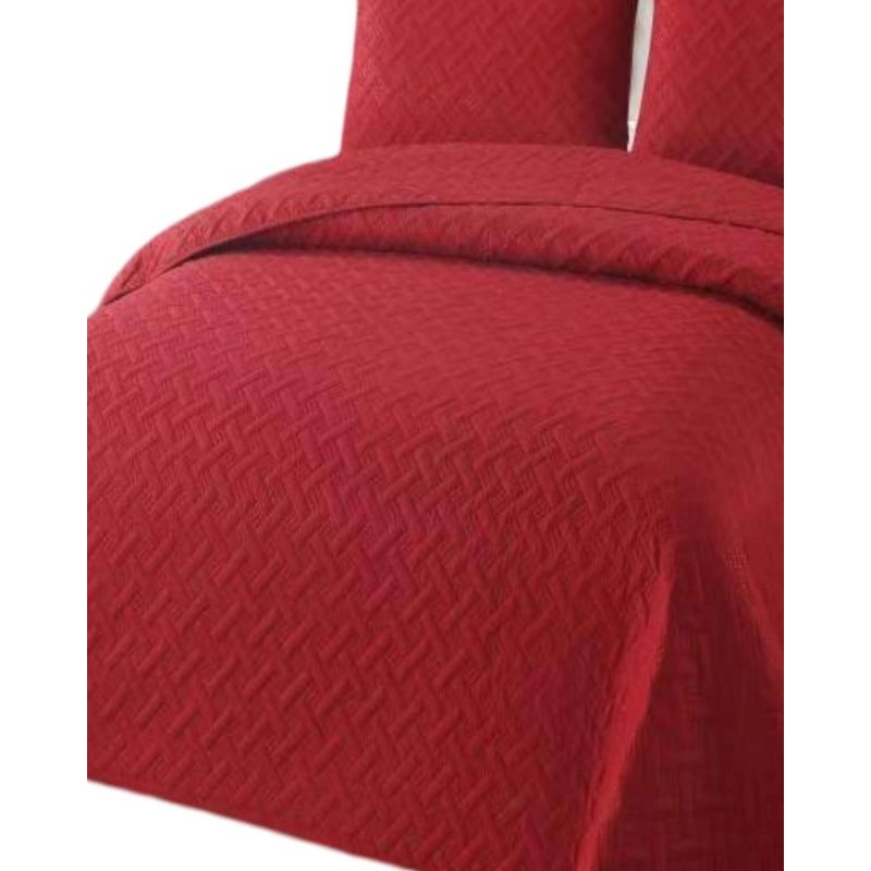 GENERICO - CUBRECAMA COLCHAS QUILT DE VERANO 2 PLAZAS BURDEO