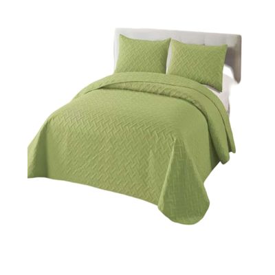 Imagen 2 del producto CUBRECAMA COLCHAS QUILT DE VERANO 2 PLAZAS VERDE