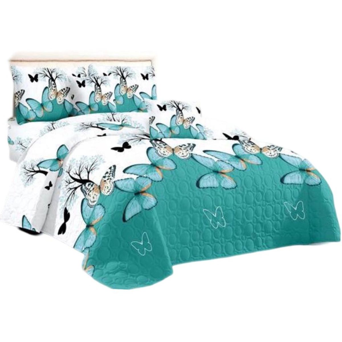 GENERICO - CUBRECAMA FRESCO QUILT DE VERANO 2 PLAZA