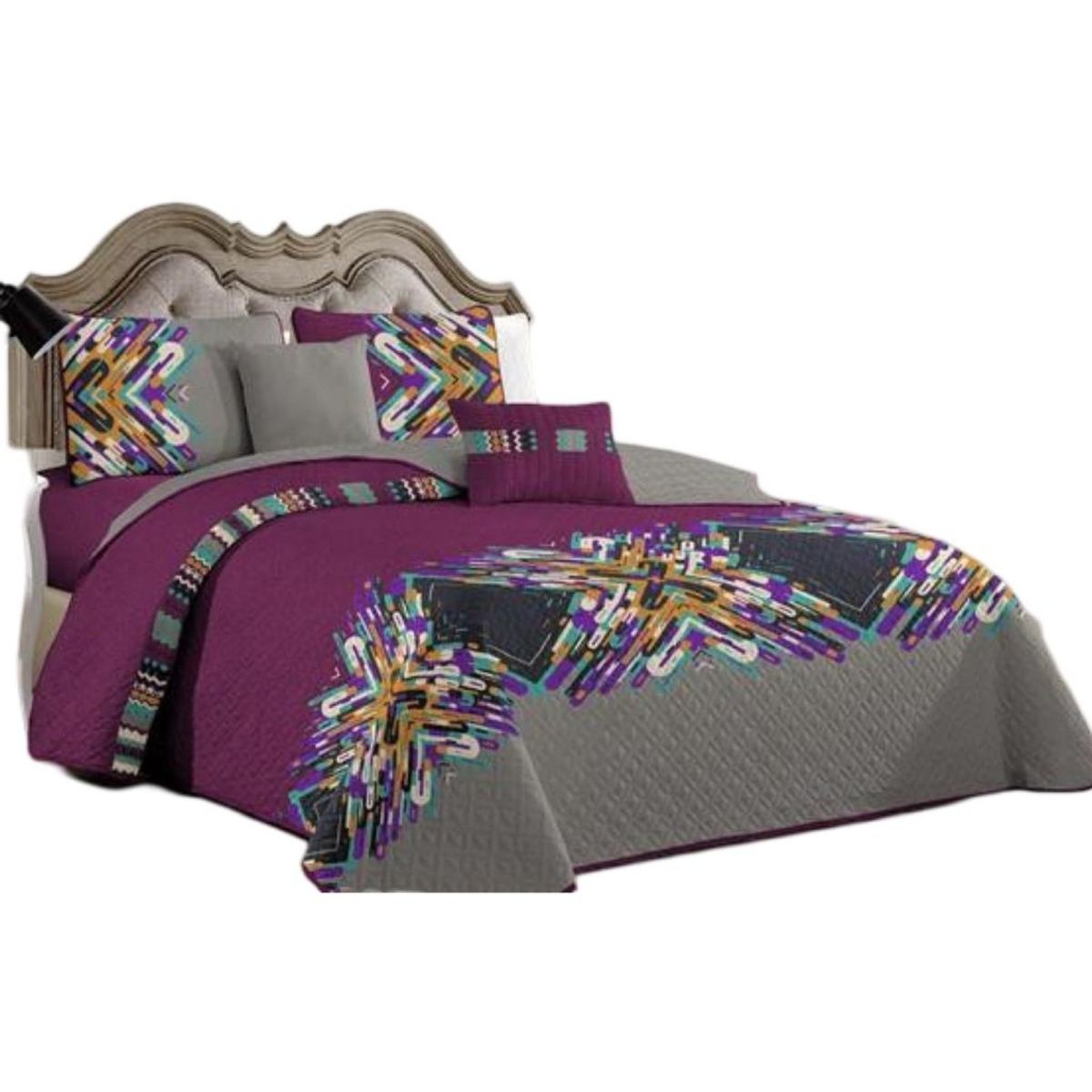 GENERICO - CUBRECAMA FRESCO QUILT DE VERANO 2 PLAZA