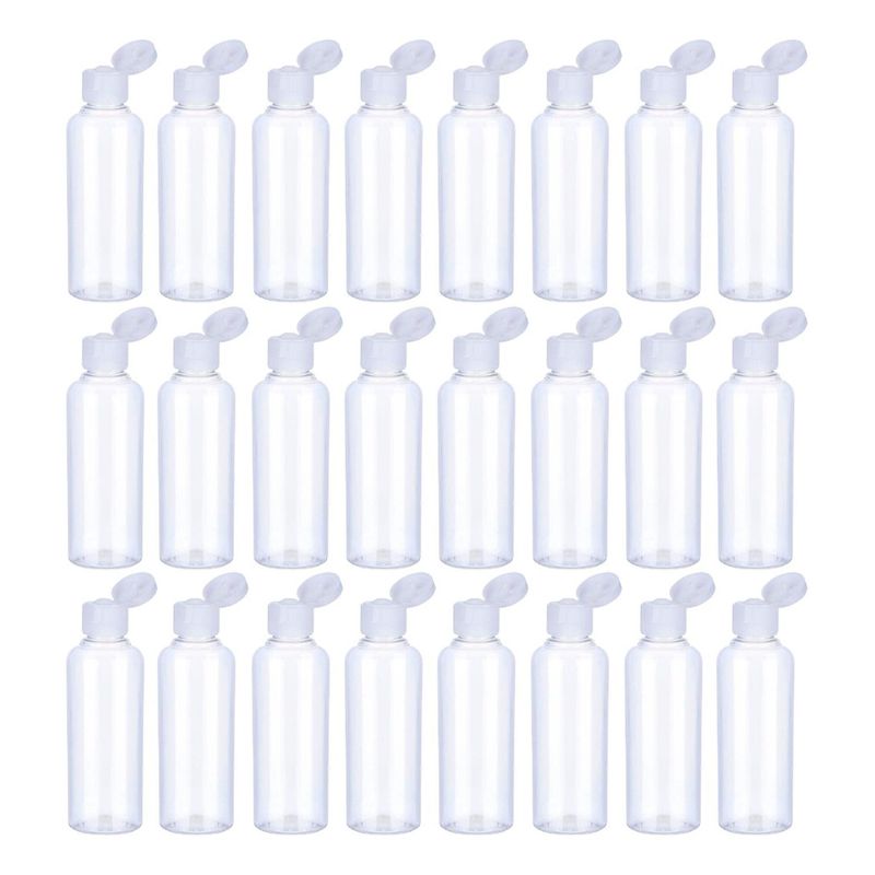 GENERICO - Set 24 Botella De Viaje Dispensadora 100 Ml Transparente