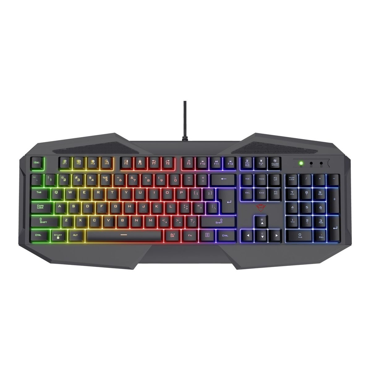 TRUST - Teclado Gamer Iluminación Rgb Gxt 830-RW Avoon - SC