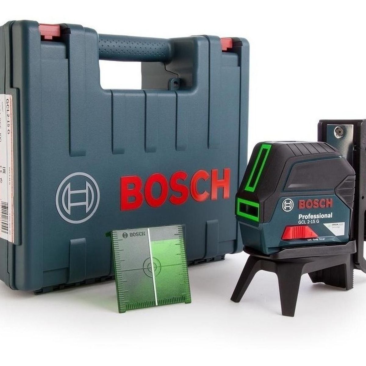 BOSCH - Nivel Lasér Verde Lineas Y Punto Bosch Gcl2-15g Envio Gratis
