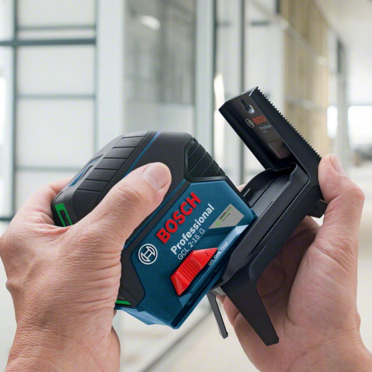 BOSCH - Nivel Lasér Verde Lineas Y Punto Bosch Gcl2-15g Envio Gratis