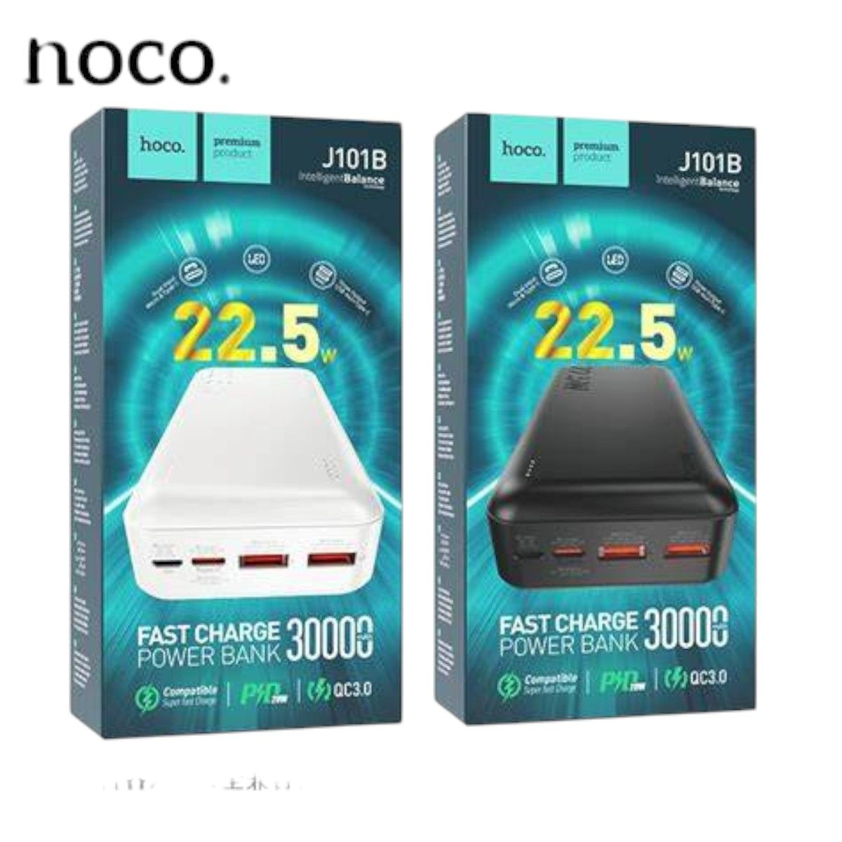 HOCO - Power Bank Hoco J101b 30.000 Mah 22.5w Fast Charge
