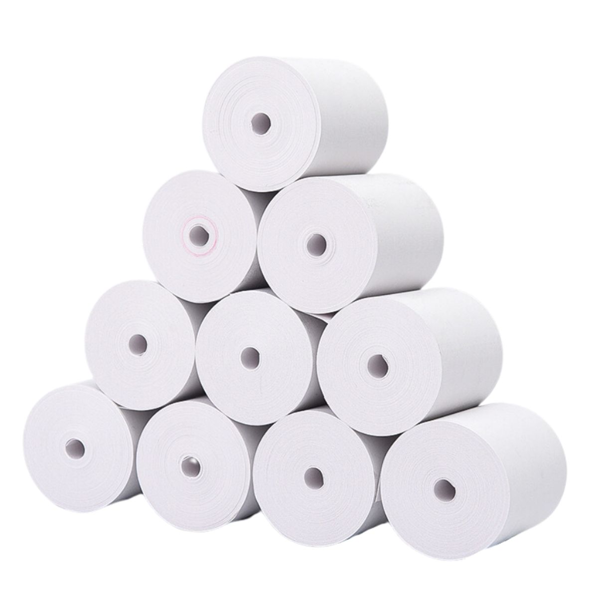 GENERICO - Rollos Térmicos 80x80mm Cinta Papel Impresor Térmica 10 Pza