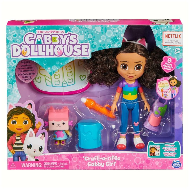 SPIN MASTER - Muñeca Gabby Craft a riffic - Gabbys Dollhouse