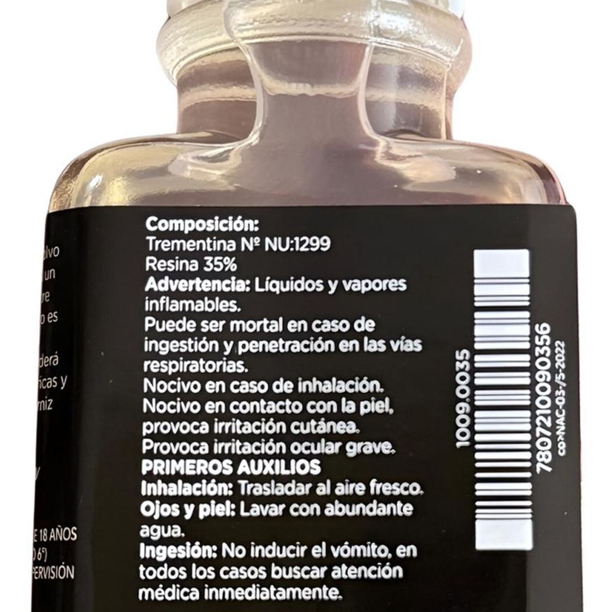 ARTEL - Barniz Cristal 35% Frasco 80ml. Artel
