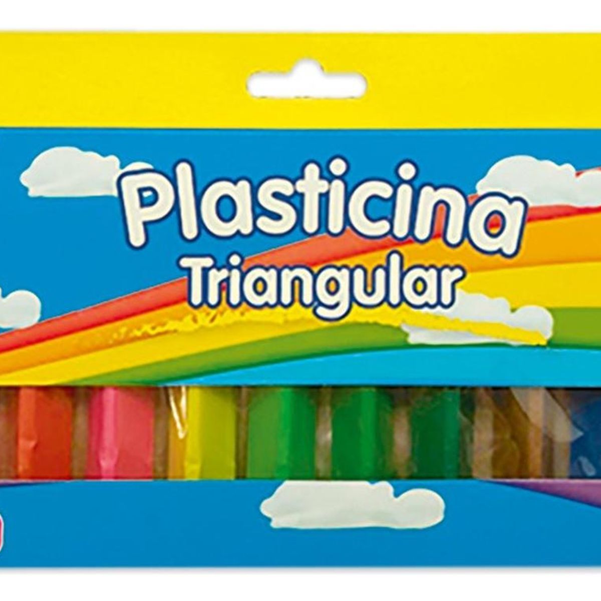 PROARTE - Plasticina 12 Colores Triangular. Proarte