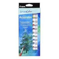 TORRE - Set Acuarelas En Tubo 12 Colores. Torre. Sense Of Color