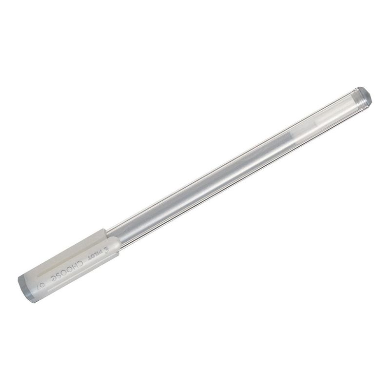 PILOT - Lapiz Gel Choose 0.7 Plateado Pilot