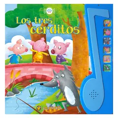 EDITORIAL GUADAL - Libro Leo Y Escucho Plus - Los Tres Cerditos