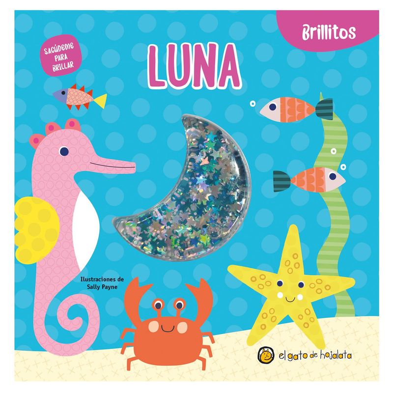 EDITORIAL GUADAL - Libro Brillitos: Luna