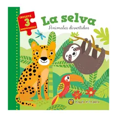 EDITORIAL GUADAL - Libro Animales Para Armar-En La Selva