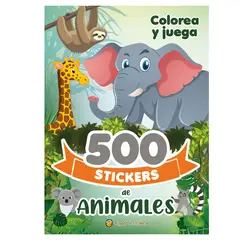 EDITORIAL GUADAL - Libro 500 Stickers De Animales