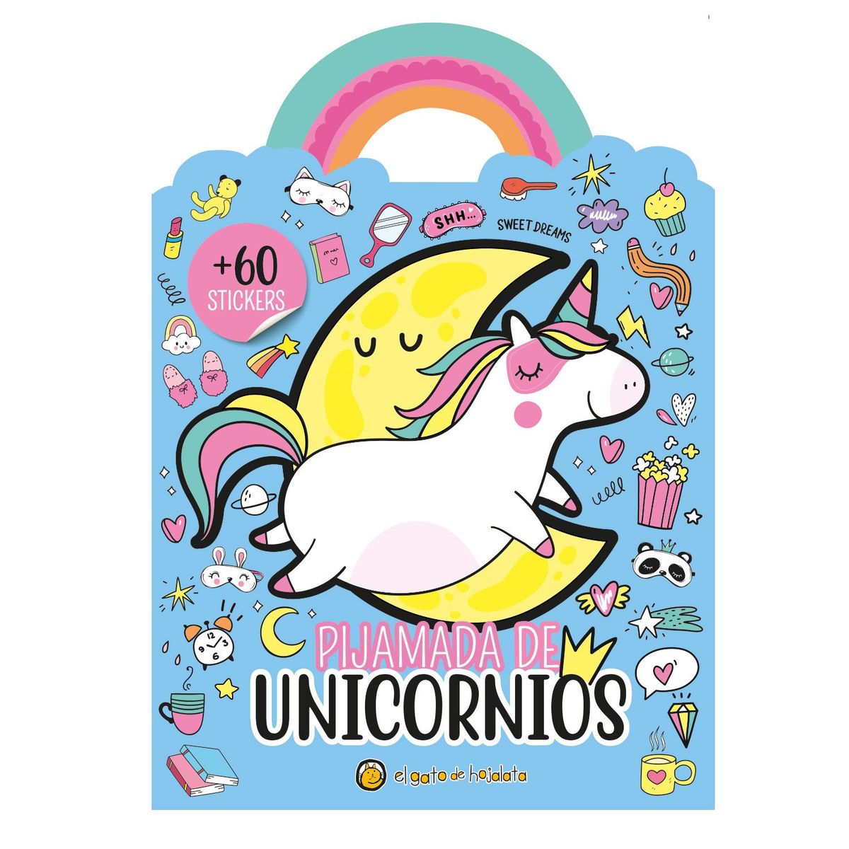 EDITORIAL GUADAL - Libro Stickers - Pijamada De Unicornio 2