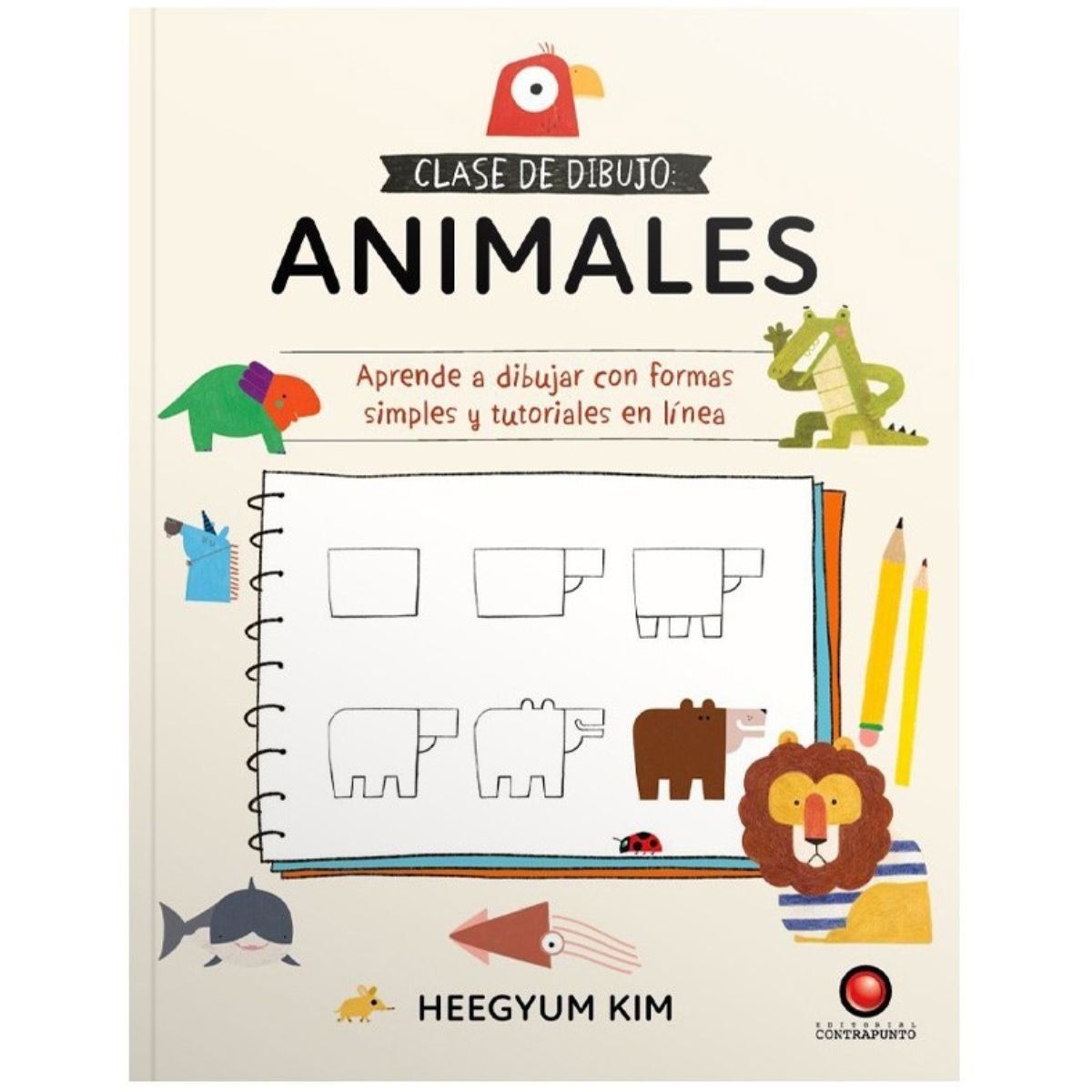 CONTRAPUNTO - Libro Clase de Dibujo Animales Heegyum Kim