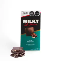 LA IBERICA - CHOCOLATE EN BARRA PECANAS SIN AZÚCAR 100G LA IBÉRICA