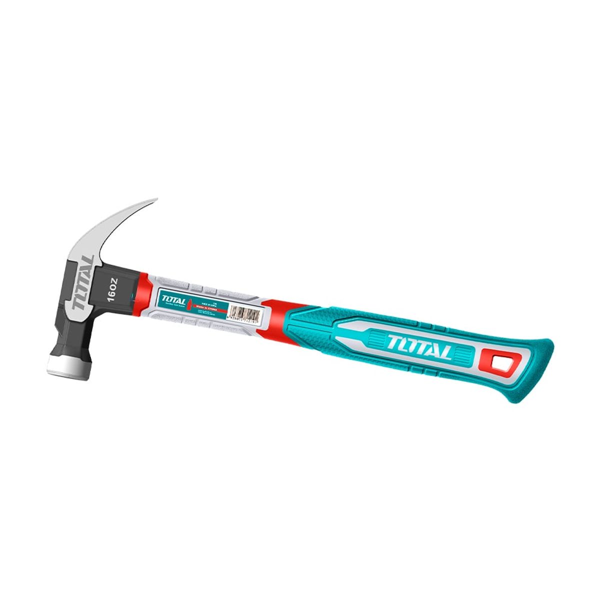 TOTAL TOOLS - Martillo de Uña 16oz Super Total