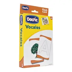 DACTIC - Láminas Didácticas Flash Card Vocales