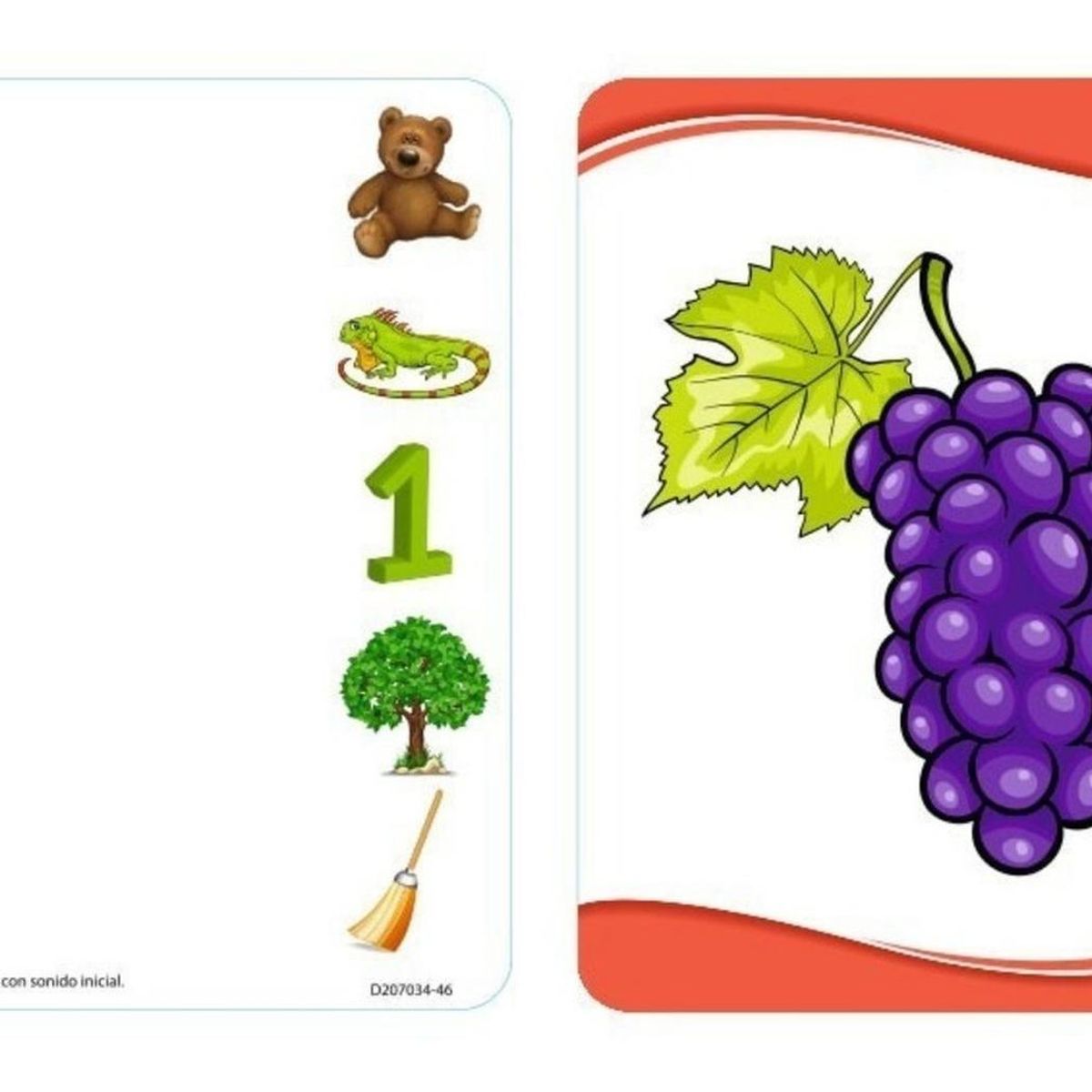 DACTIC - Láminas Didácticas Flash Card Vocales Dactic