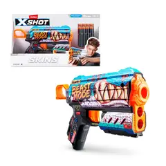 X-SHOT - LANZA DARDOS FLUX SKINS - BEAST OUT
