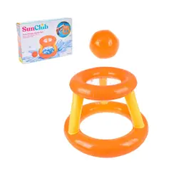ANSALDO - Aro De Basketball Inflable Infantil Para La Piscina