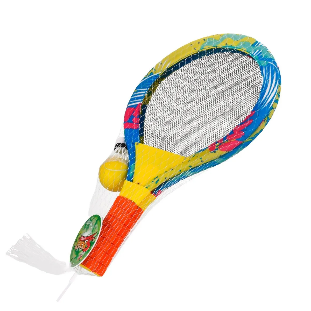 ANSALDO - Set de raquetas Ansaldo con pelota y pluma para playa