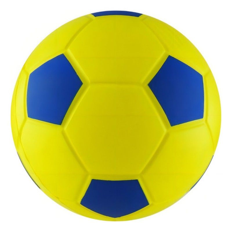 SOFT PLAY - Balón De Espuma Futbol Numero 8 Color Amarillo