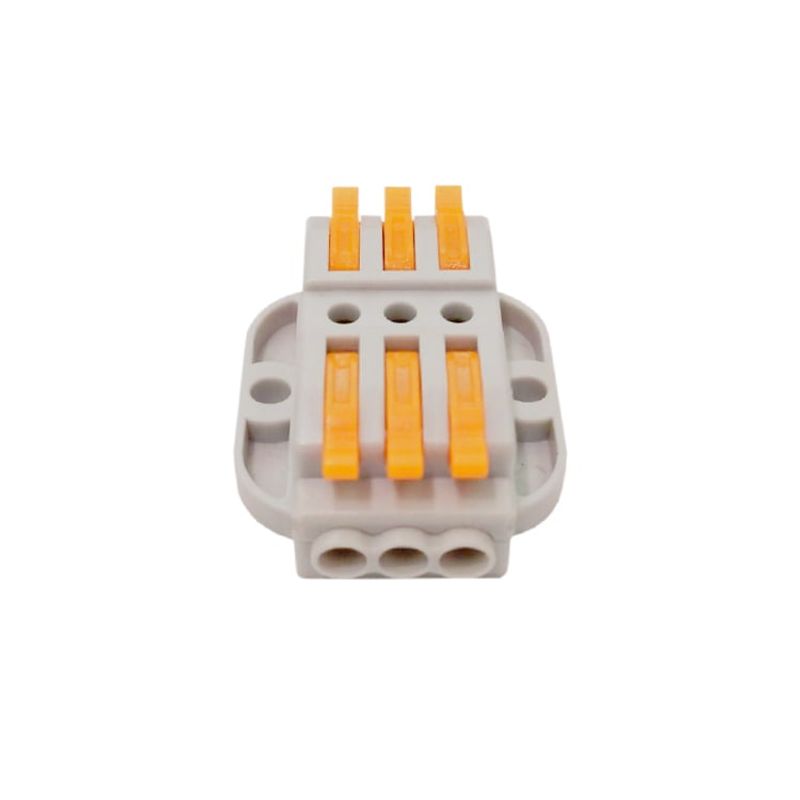 GENERICO - Conector Rápido Fast Clip Universal 3 Polos