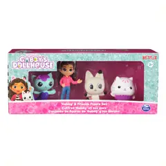 SPIN MASTER - Set 4 Mini figuras Gabby y sus amigos - Gabby´s Dollhouse