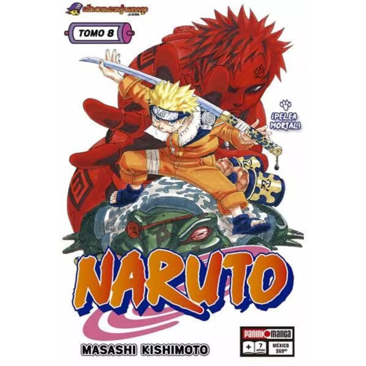 PANINI - NARUTO VOL08 - PANINI MEXICO