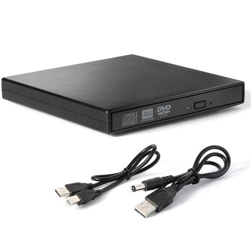 GEN - Cofre Case Usb 2.0 Para Lector Grabador Cd - Dvd Sata 12.7mm - Negro