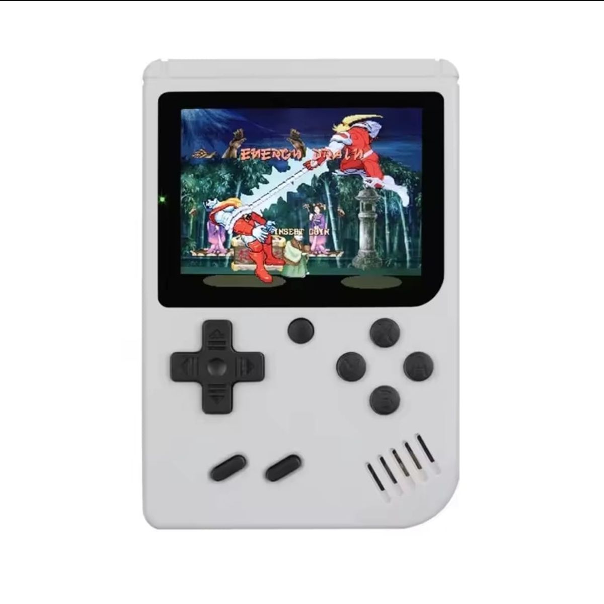 GENERICO - Consola Portatil Mini Retro Game Plus 400 Color Gris