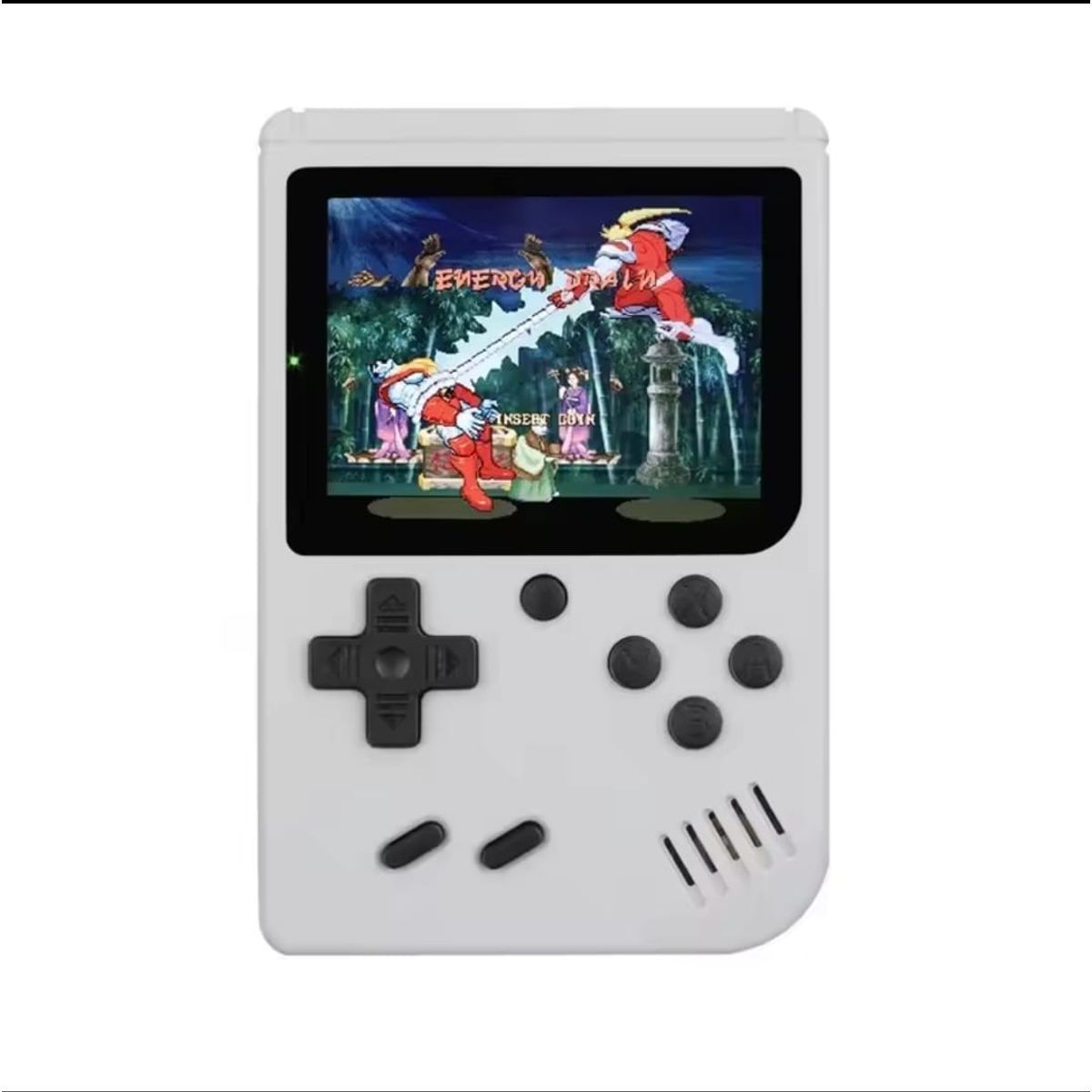 GENERICO - Consola Portatil Mini Retro Game Plus 400 Color Gris