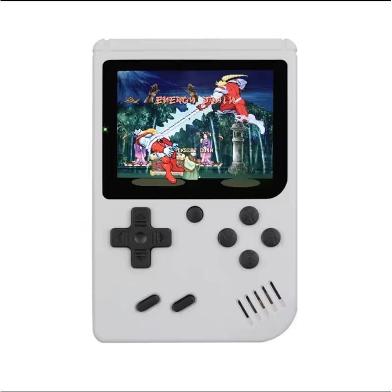 GENERICO - Consola Portatil Mini Retro Game Plus 400 Color Gris
