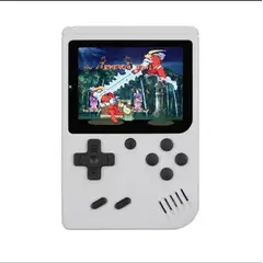 GENERICO - Consola Portatil Mini Retro Game Plus 400 Color Gris