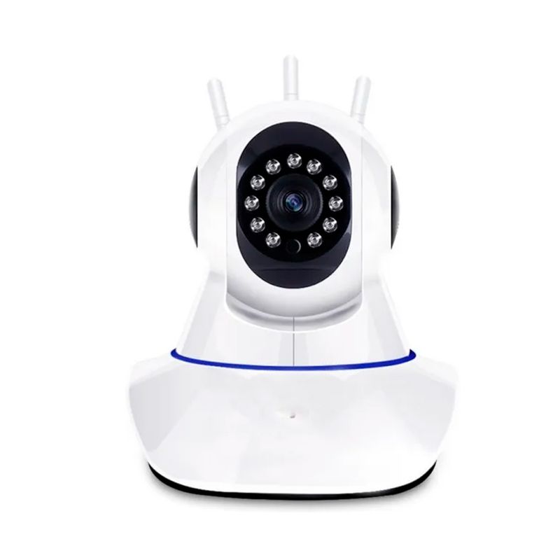 GENERICO - Cámara De Seguridad WIFI 360 Con Resolución 1mp, Visión Nocturna