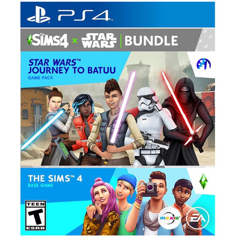 PLAYSTATION - Sims 4 Plus Star Wars Journey To Batuu Bundle Ps4 Juego Fisico
