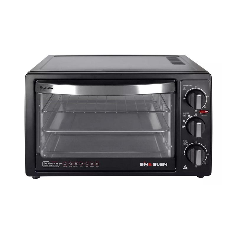 SINDELEN - Horno Electrico Sindelen He-255ng 25lts Color Negro