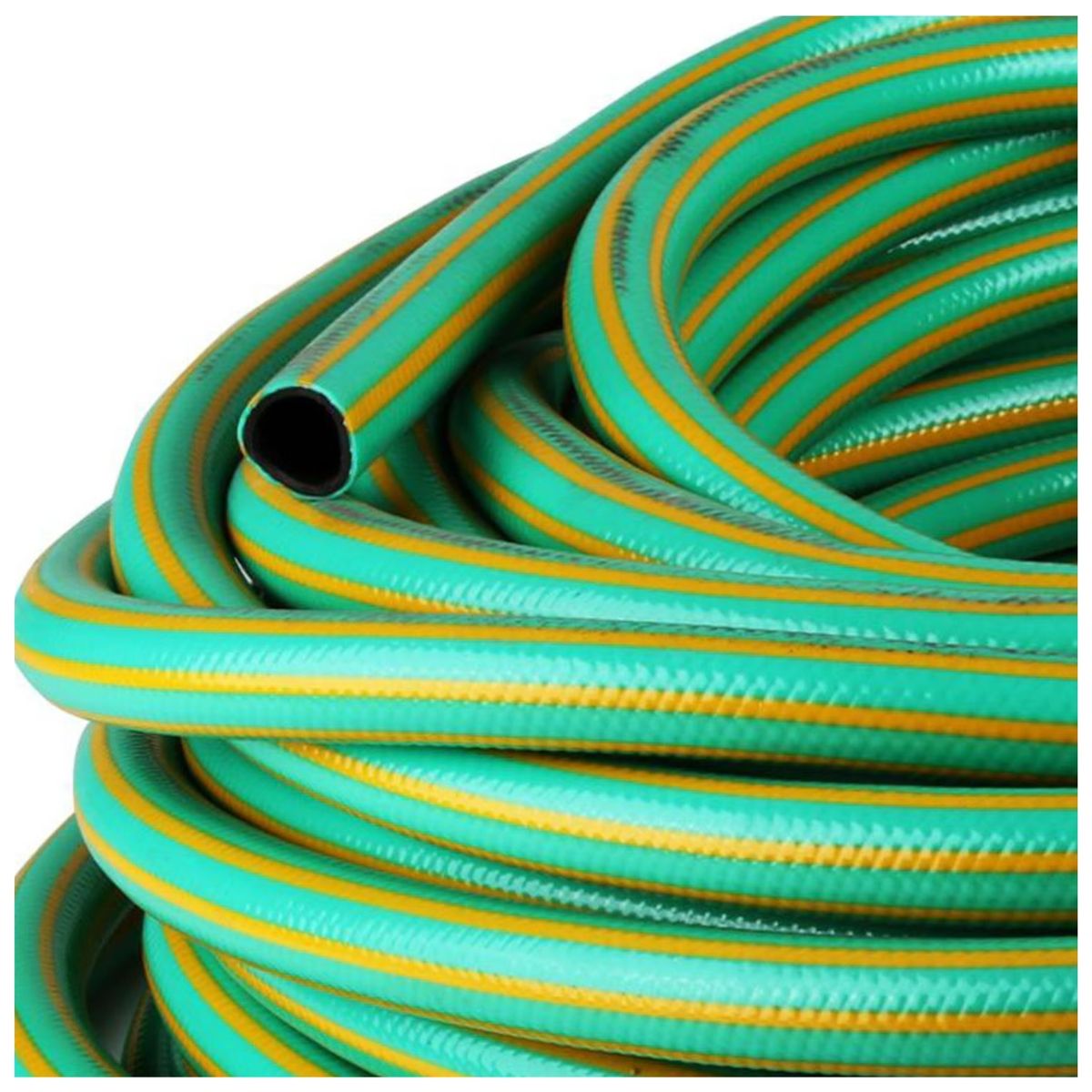 DICAS - Manguera Jardin Flexible 1/2 Pulgada 50 Metros Con Acoples Dicas